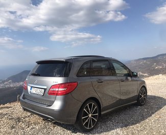 Cheap Mercedes-Benz B180, 1.8 litres for rent in  Montenegro