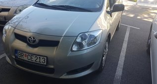 Rent a Toyota Auris in Bar Montenegro