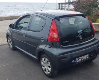 Cheap Peugeot 107, 1.0 litres for rent in  Montenegro