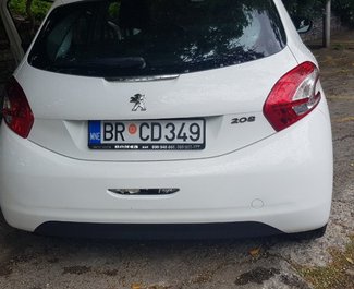 Rent a Peugeot 208 in Bar Montenegro