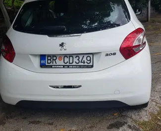 Прокат машины Peugeot 208 №532 (Механика) в Баре, с двигателем 1,6л. Дизель ➤ Напрямую от Горан в Черногории.