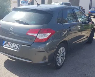 Citroen C4 rental. Comfort, Crossover Car for Renting in Montenegro ✓ Without Deposit ✓ TPL, CDW, SCDW, Passengers, Theft, Abroad insurance options.