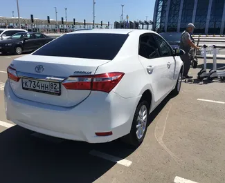 Toyota Corolla rental. Economy, Comfort Car for Renting in Crimea ✓ Deposit of 10000 RUB ✓ TPL, CDW, Theft, Abroad insurance options.