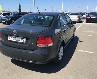 Cheap Volkswagen Polo, 1.6 litres for rent in  Crimea