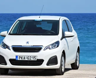 Car Hire Peugeot 108 #1457 Automatic on Rhodes, equipped with 1.0L engine ➤ From Yulia in Greece.