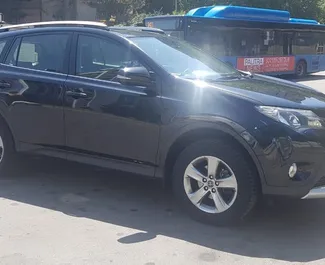 Front view of a rental Toyota Rav4 in Tbilisi, Georgia ✓ Car #1350. ✓ Automatic TM ✓ 0 reviews.