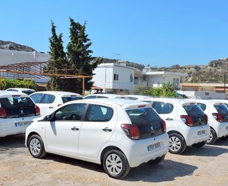 Rent a Peugeot 108 in Rhodes Greece