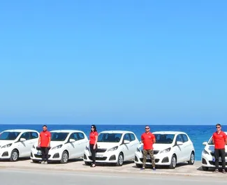 Peugeot 108 2019 car hire in Greece, featuring ✓ Petrol fuel and 68 horsepower ➤ Starting from 50 EUR per day.