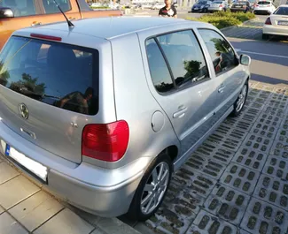 Front view of a rental Volkswagen Polo in Burgas, Bulgaria ✓ Car #1642. ✓ Automatic TM ✓ 0 reviews.