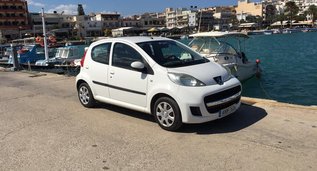 Rent a Peugeot 107 in Heraklion Airport (HER) Greece