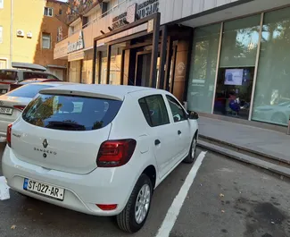 Арендуйте Renault Sandero 2019 в Грузии. Топливо: Бензин. Мощность: 140 л.с. ➤ Стоимость от 85 GEL в сутки.