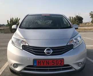 Nissan Note 2013 car hire in Cyprus, featuring ✓ Petrol fuel and 80 horsepower ➤ Starting from 28 EUR per day.
