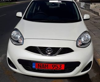 Nissan March, Petrol car hire in Cyprus