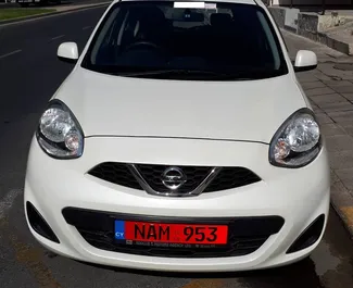 Nissan March rental. Economy Car for Renting in Cyprus ✓ Deposit of 250 EUR ✓ TPL, CDW, Young insurance options.