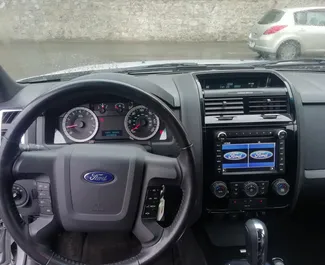 Interior of Ford Escape for hire in Georgia. A Great 5-seater car with a Automatic transmission.