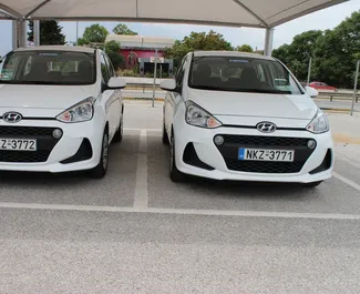 Car Hire Hyundai i10 #1711 Manual at Thessaloniki Airport, equipped with 1.0L engine ➤ From Anna in Greece.