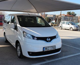 Rent a Nissan Evalia in Thessaloniki Greece