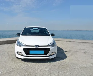 Car Hire Hyundai i20 #1710 Manual at Thessaloniki Airport, equipped with 1.2L engine ➤ From Anna in Greece.