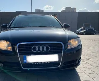 Front view of a rental Audi A4 in Burgas, Bulgaria ✓ Car #1655. ✓ Automatic TM ✓ 0 reviews.
