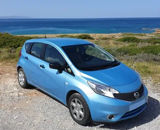 Nissan Note 2016 car hire in Greece, featuring ✓ Diesel fuel and 100 horsepower ➤ Starting from 49 EUR per day.
