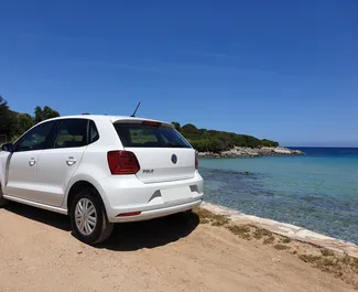 Volkswagen Polo rental. Economy, Comfort Car for Renting in Greece ✓ Without Deposit ✓ TPL, FDW, Passengers, Theft insurance options.