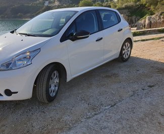 Peugeot 208, 2016 rental car in Greece