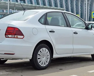 Прокат машины Volkswagen Polo Sedan №1798 (Автомат) в аэропорту Симферополя, с двигателем 1,6л. Бензин ➤ Напрямую от Вячеслав в Крыму.