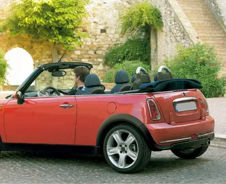 Car Hire Mini Cooper Cabrio #1795 Automatic in Budva, equipped with 1.6L engine ➤ From Dino in Montenegro.