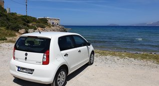 Skoda Citigo, Automatic for rent in Crete, Istron