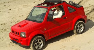 Suzuki Jimny, Бензин аренда авто Греция