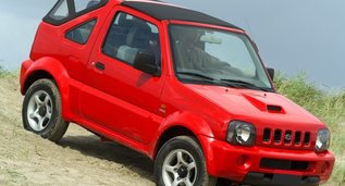 Cheap Suzuki Jimny, 1.3 litres for rent in Crete, Greece