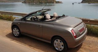 Арендуйте Nissan Micra Cabrio в Истрон Греция