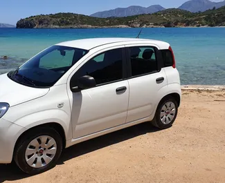 Fiat Panda 2018 car hire in Greece, featuring ✓ Petrol fuel and 69 horsepower ➤ Starting from 29 EUR per day.