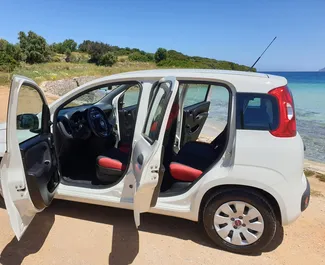 Fiat Panda 2018 available for rent in Crete, with unlimited mileage limit.