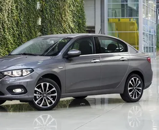 Fiat Tipo 2018 car hire in Greece, featuring ✓ Diesel fuel and 100 horsepower ➤ Starting from 49 EUR per day.