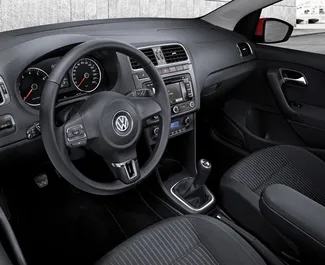 Volkswagen Polo 2018 available for rent in Crete, with unlimited mileage limit.