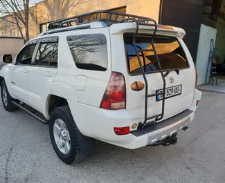 Front view of a rental Toyota 4 Runner in Tbilisi, Georgia ✓ Car #238. ✓ Automatic TM ✓ 0 reviews.