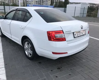 Skoda Octavia 2017 available for rent at Simferopol Airport, with 250 km/day mileage limit.