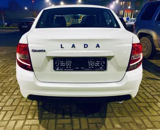 Lada Granta 2020 car hire in Crimea, featuring ✓ Petrol fuel and 87 horsepower ➤ Starting from 1400 RUB per day.