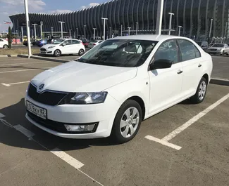 Car Hire Skoda Rapid #1822 Automatic at Simferopol Airport, equipped with 1.6L engine ➤ From Artem in Crimea.