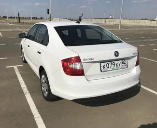 Skoda Rapid 2018 with Front drive system, available at Simferopol Airport.