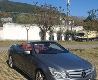 Cheap Mercedes-Benz E Class Cabrio, 3.0 litres for rent in  Montenegro