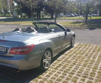 Mercedes-Benz E-Class Cabrio 2011 car hire in Montenegro, featuring ✓ Diesel fuel and 220 horsepower ➤ Starting from 75 EUR per day.