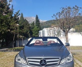 Rent a Mercedes-Benz E Class Cabrio in Rafailovici Montenegro