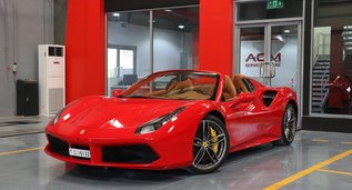 Rent a Ferrari 488 Spider in Dubai UAE