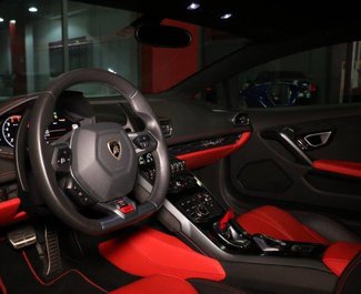 Cheap Lamborghini Huracan, 5.2 litres for rent in  UAE