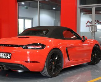 Cheap Porsche 718 Boxster S, 2.5 litres for rent in  UAE