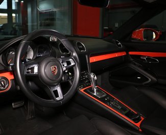Porsche 718 Boxster S, Petrol car hire in UAE
