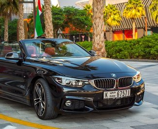 BMW 430i Convertible, Automatic for rent in  Dubai