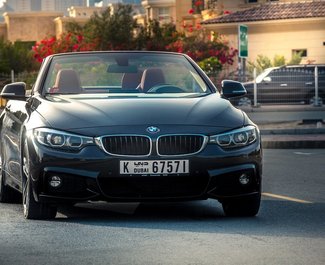 Rent a BMW 430i Convertible in Dubai UAE